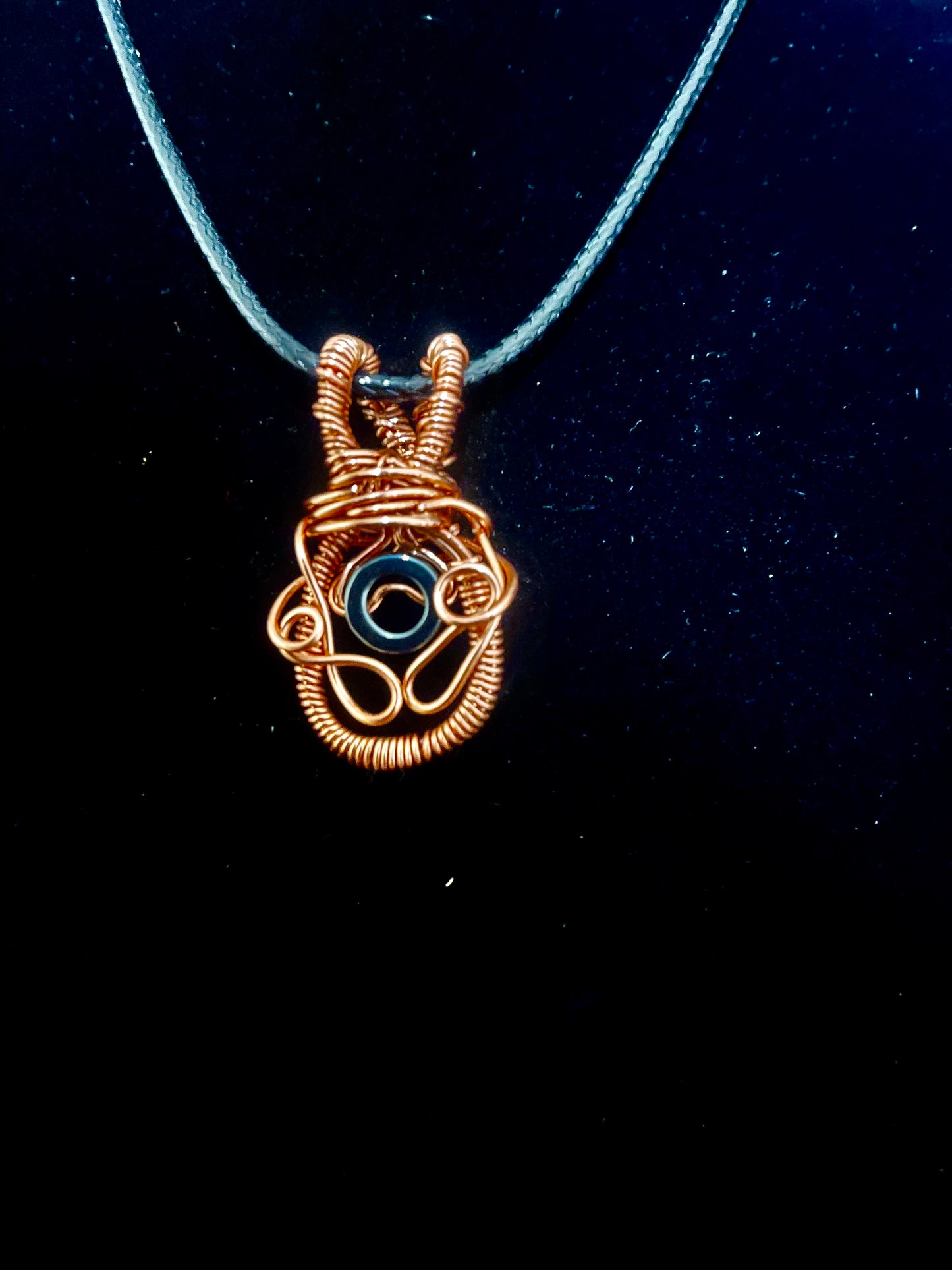 Hematite (COPPER) pendant