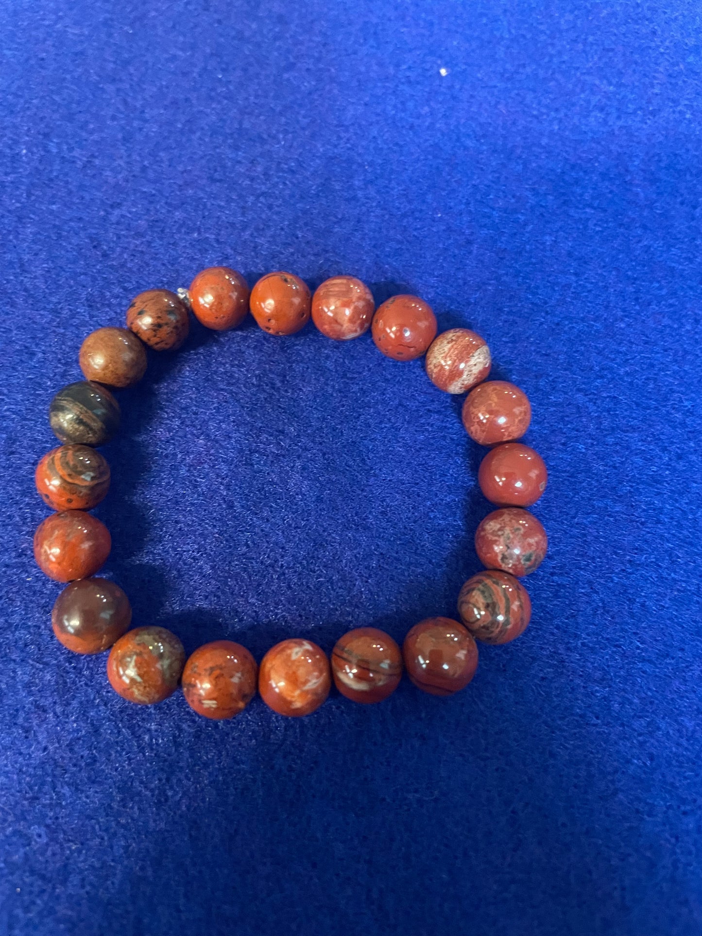 Red Jasper Bracelet 6.5”