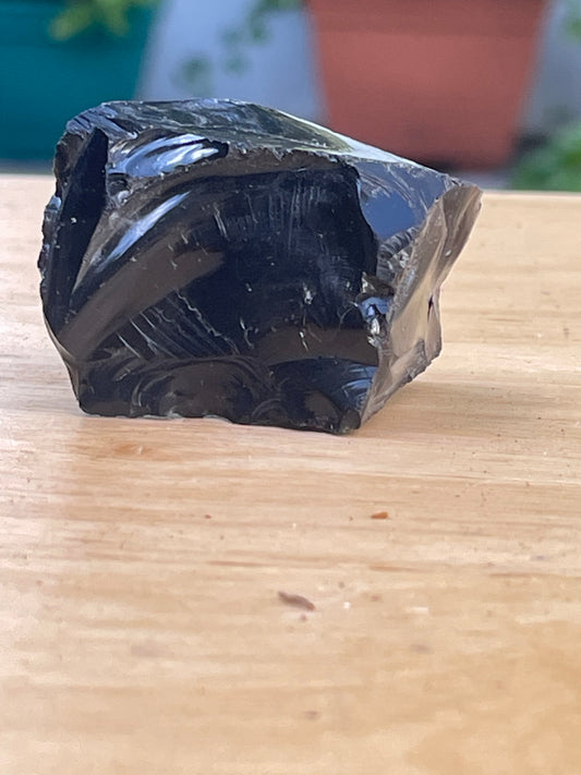 Raw obsidian