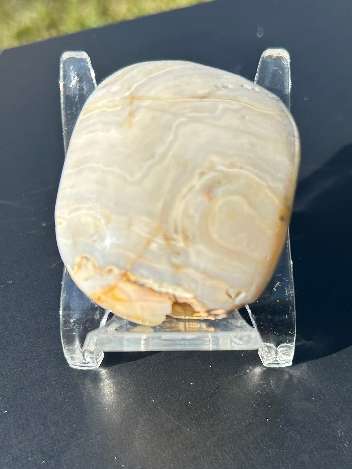 Botswana Agate Heart