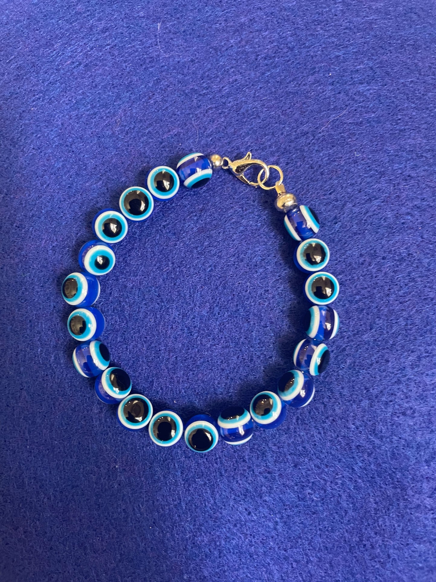 Evil Eye Bracelet 7"