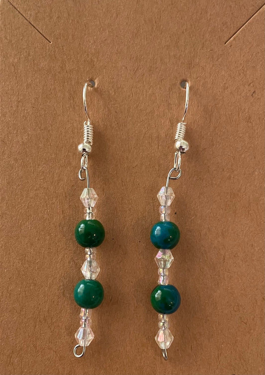 Amazonite Earring SS